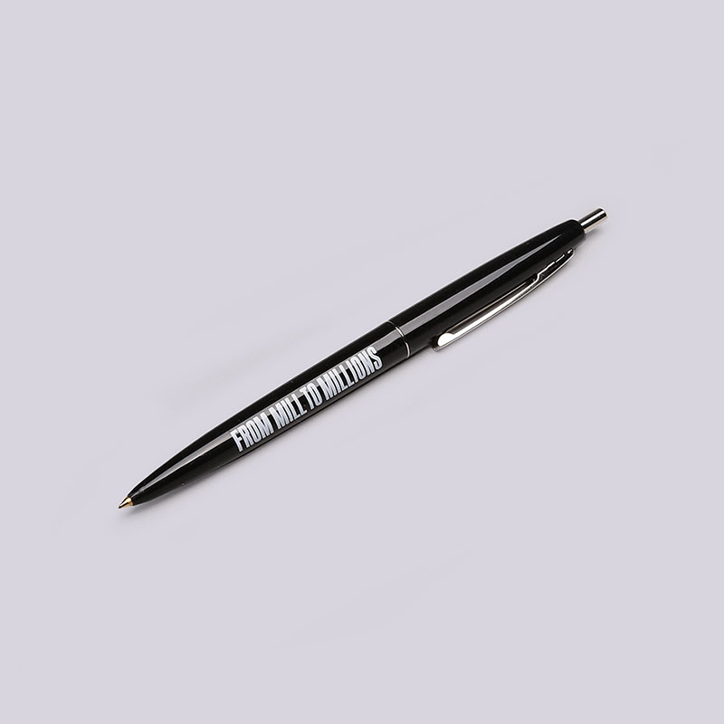  черная шариковая ручка Carhartt WIP From Mill To Millions l010564-black* - цена, описание, фото 2
